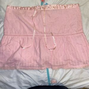 Pink y2k style mini skirt